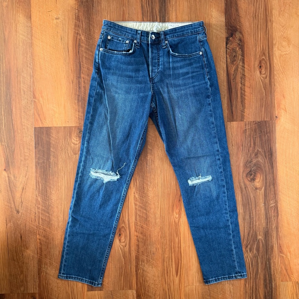 rag & bone Rosa Mid Rise Boyfriend - Picture 8 of 9